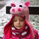 Háčkovaná ušanka Minnie