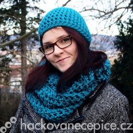 Háčkovaná čepice